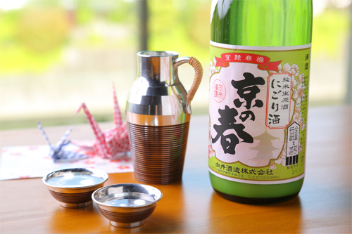 黒毛和牛専門店 Premium Wagyu Beef SHIBATAのこだわりの日本酒・京の春にごり酒